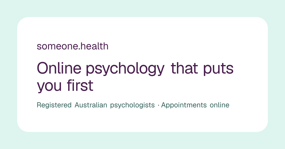 Contact Us - Online Mental Health Services | Someone.health